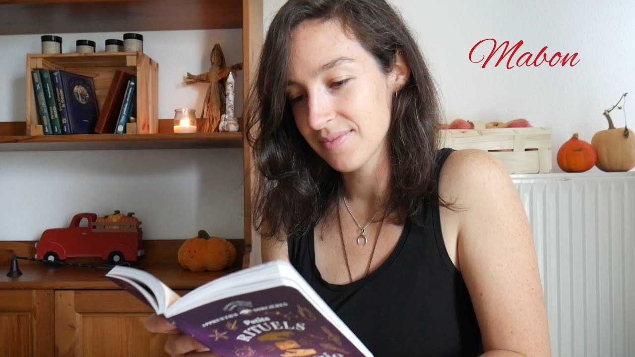 Lecture sur le thème de Mabon 🍁 Préparation d'une tarte aux pommes 🍎