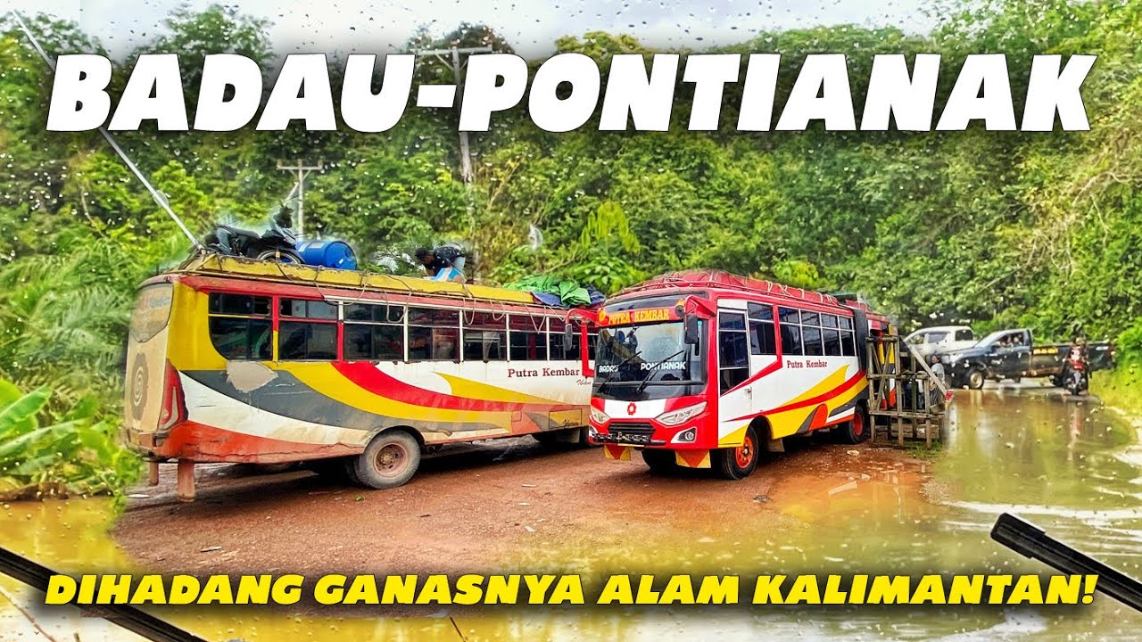BORNEO Eps. 15 | Belum Terlalu Jauh, Sudah Terjebak di Hutan! Trip Blusukan Bus PUTRA KEMBAR Part 1