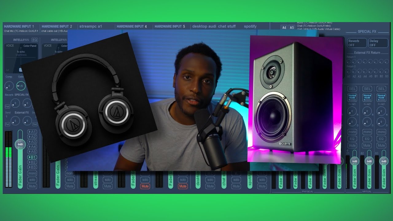 Как воспроизводить музыку через микрофон Voicemeeter Банан или картофель