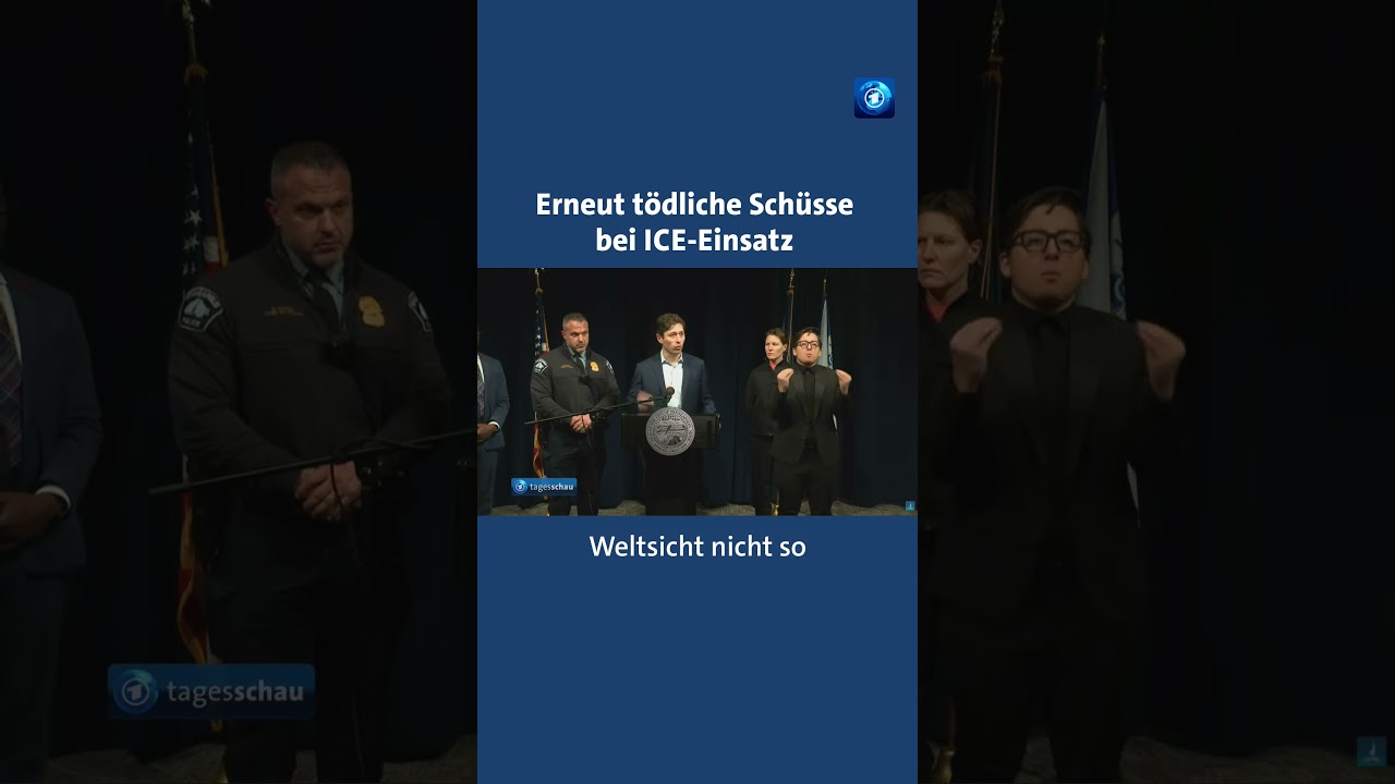 Erneut t&ouml;dliche Sch&uuml;sse bei ICE-Einsatz in den USA