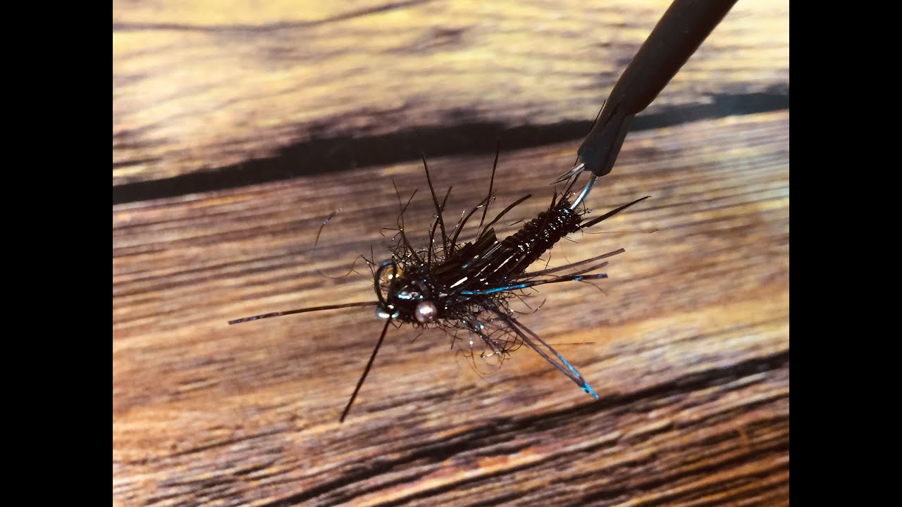Atado de mosca, fly tying #68 (Stonefly invertida) El club del atado.