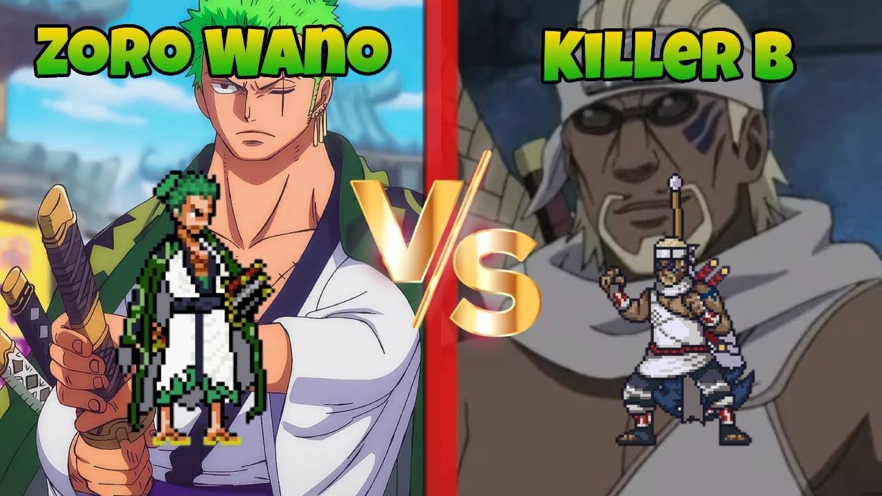 Jump Force MUGEN Zoro Wano vs Killer B