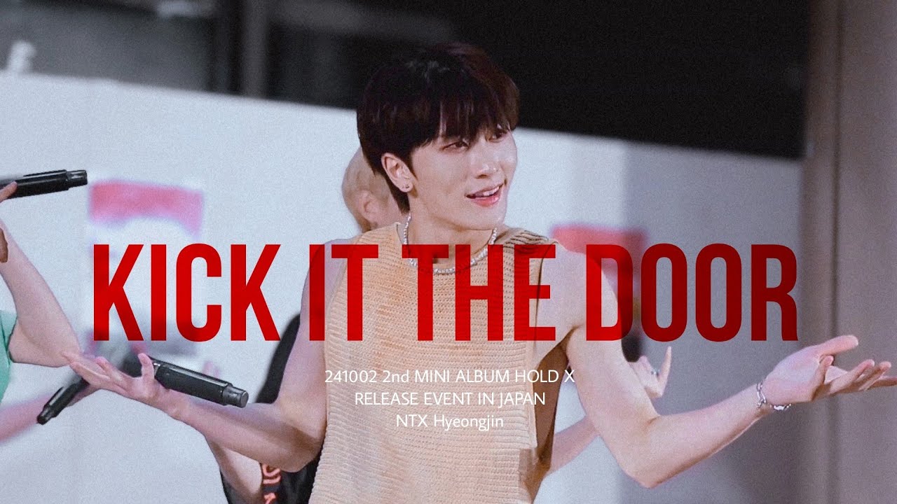241002 NTX 형진 직캠 -kick it the door- 2nd MINI ALBUM HOLD X RELEASE EVENT IN JAPAN