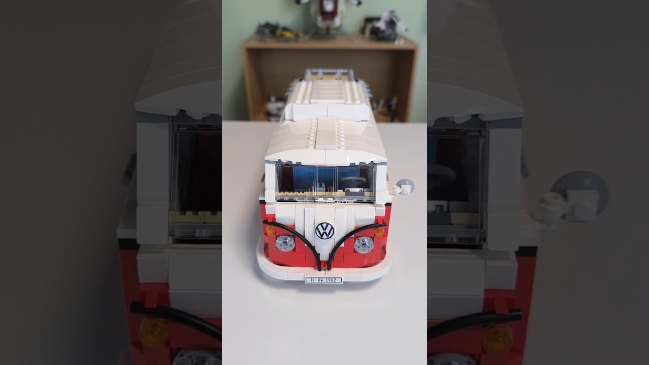 LEGO Creator Expert (10220) 'Volkswagen T1 Camper Van' Review | #lego #volkswagen