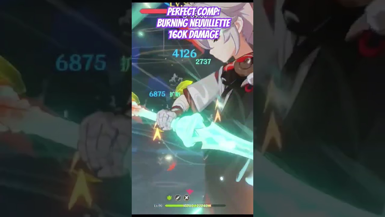 Perfect Comp: Burning Saiyan Neuvillette Destroyed Floor 12 With Over 160k Vape Damage