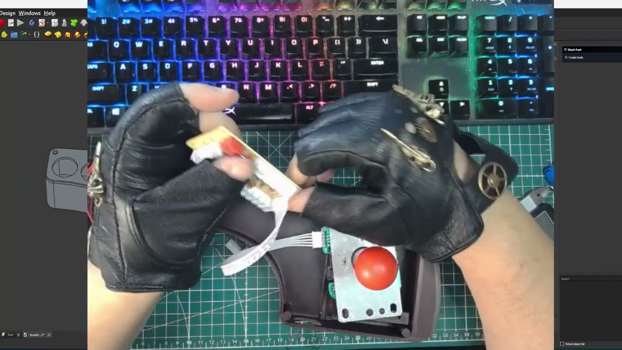 DIY Making Joistick for my The Spectrum