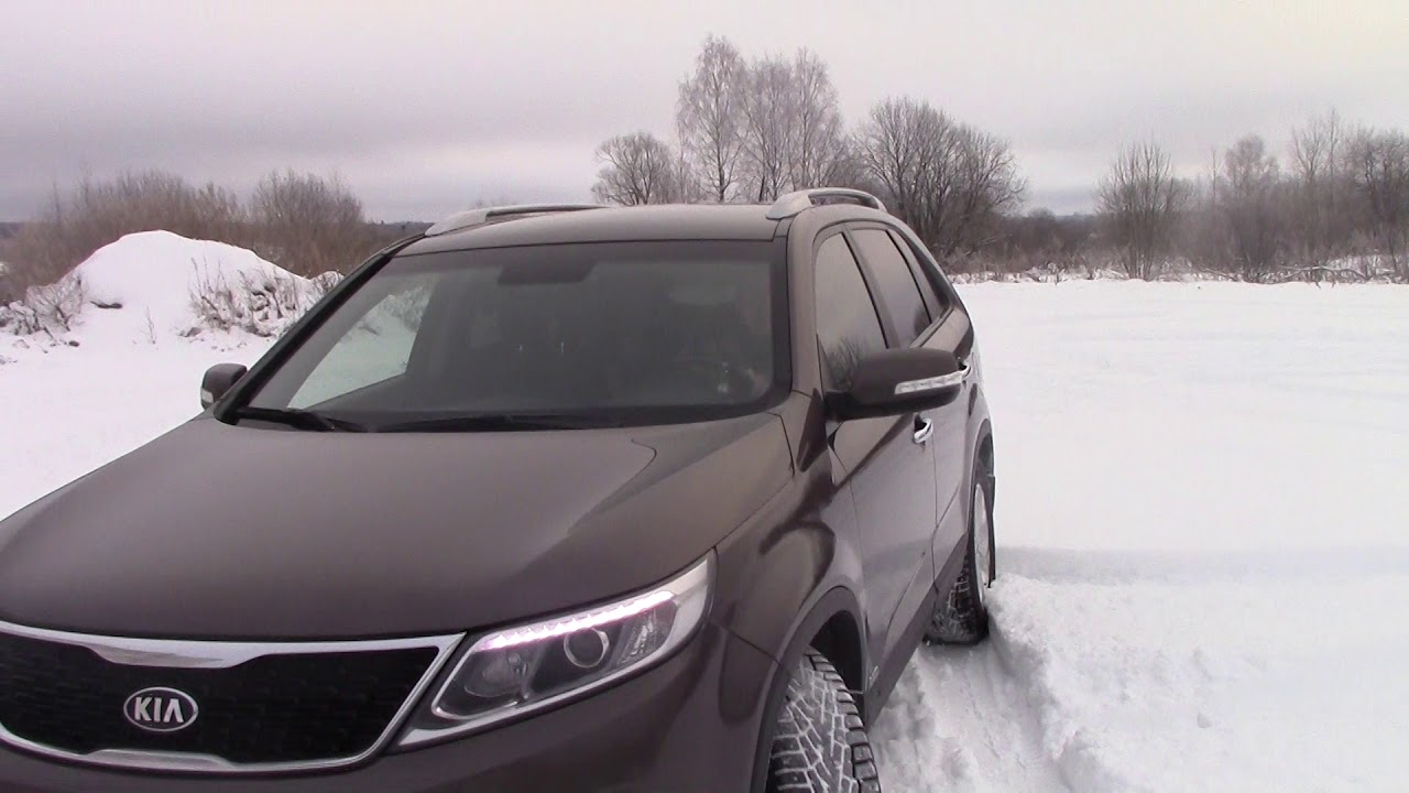 Kia Sorento Работа полного привода!