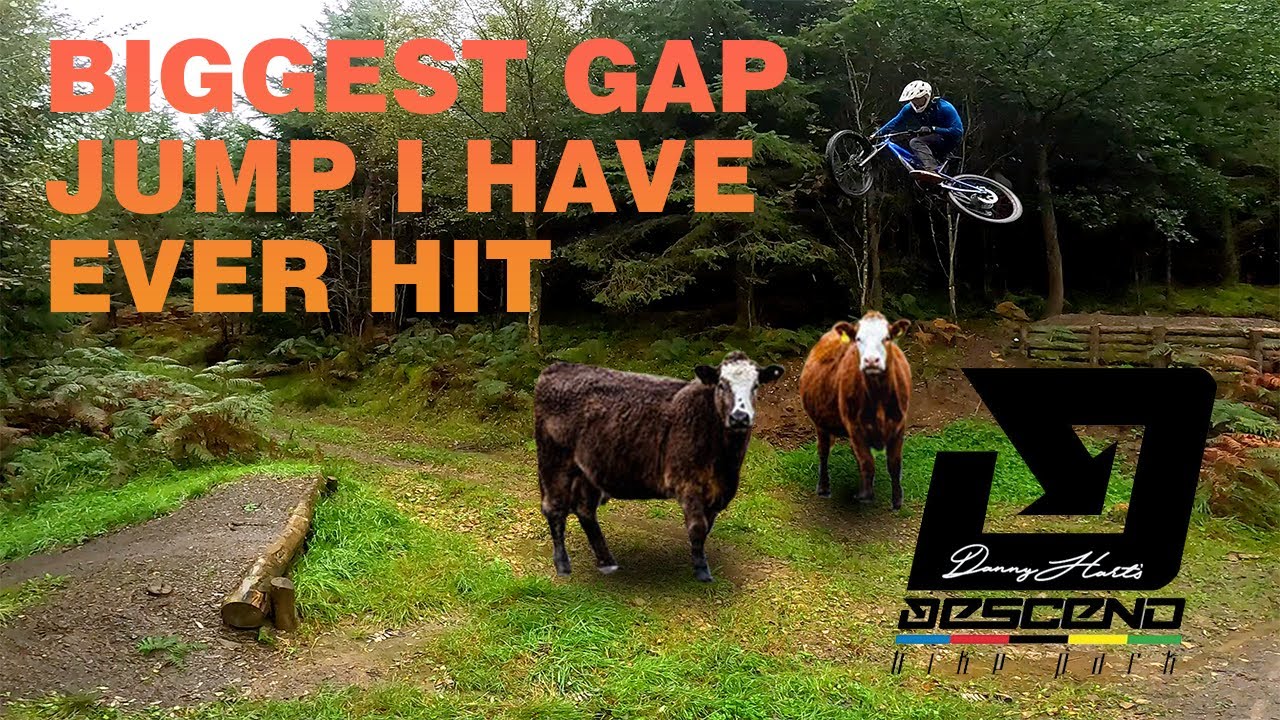 Hitting the MASSIVE Jumps at Danny Harts DESCEND BIKE PARK! The North Easts No.1 Downhill Bike Park!