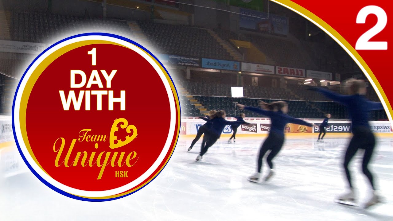 1 DAY WITH TEAM UNIQUE - S01E02 - On ice training