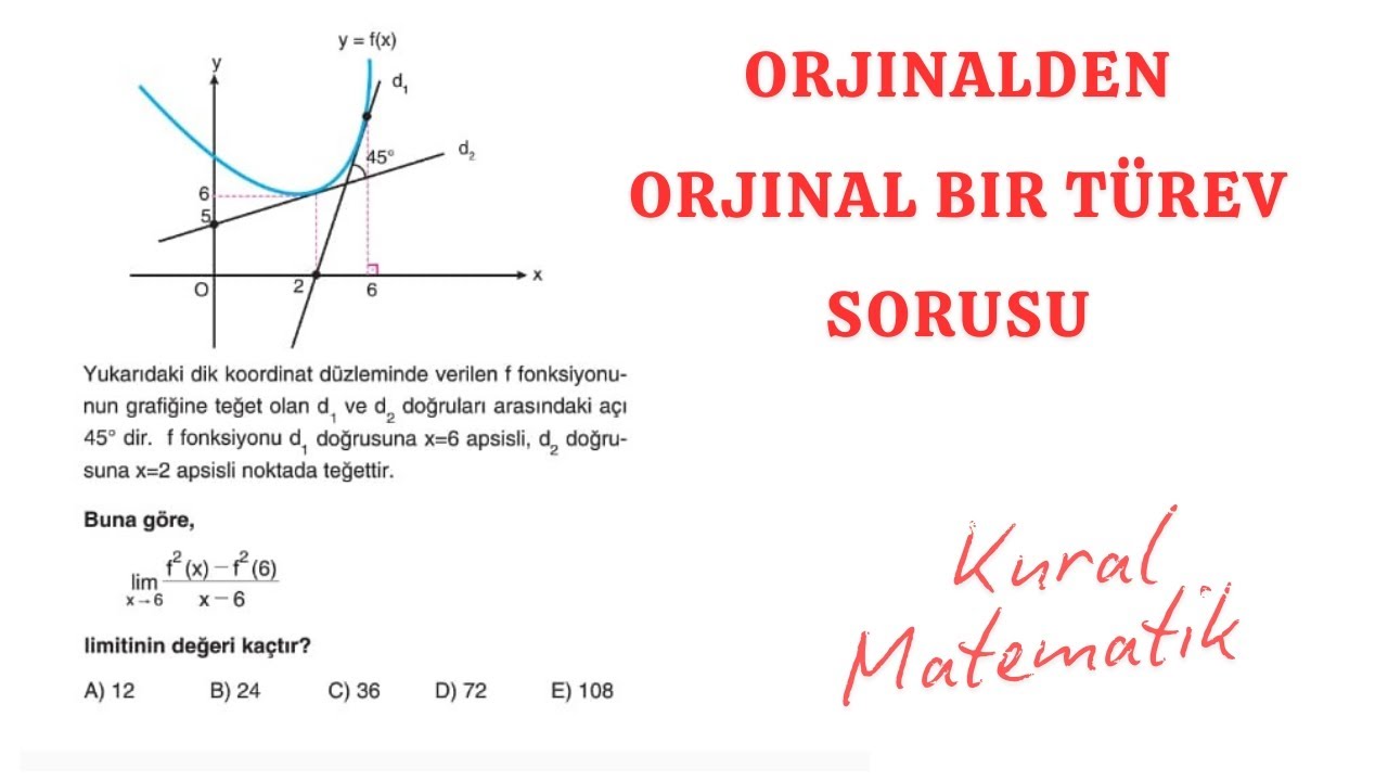 TÜREV-TRİGONOMETRİ 