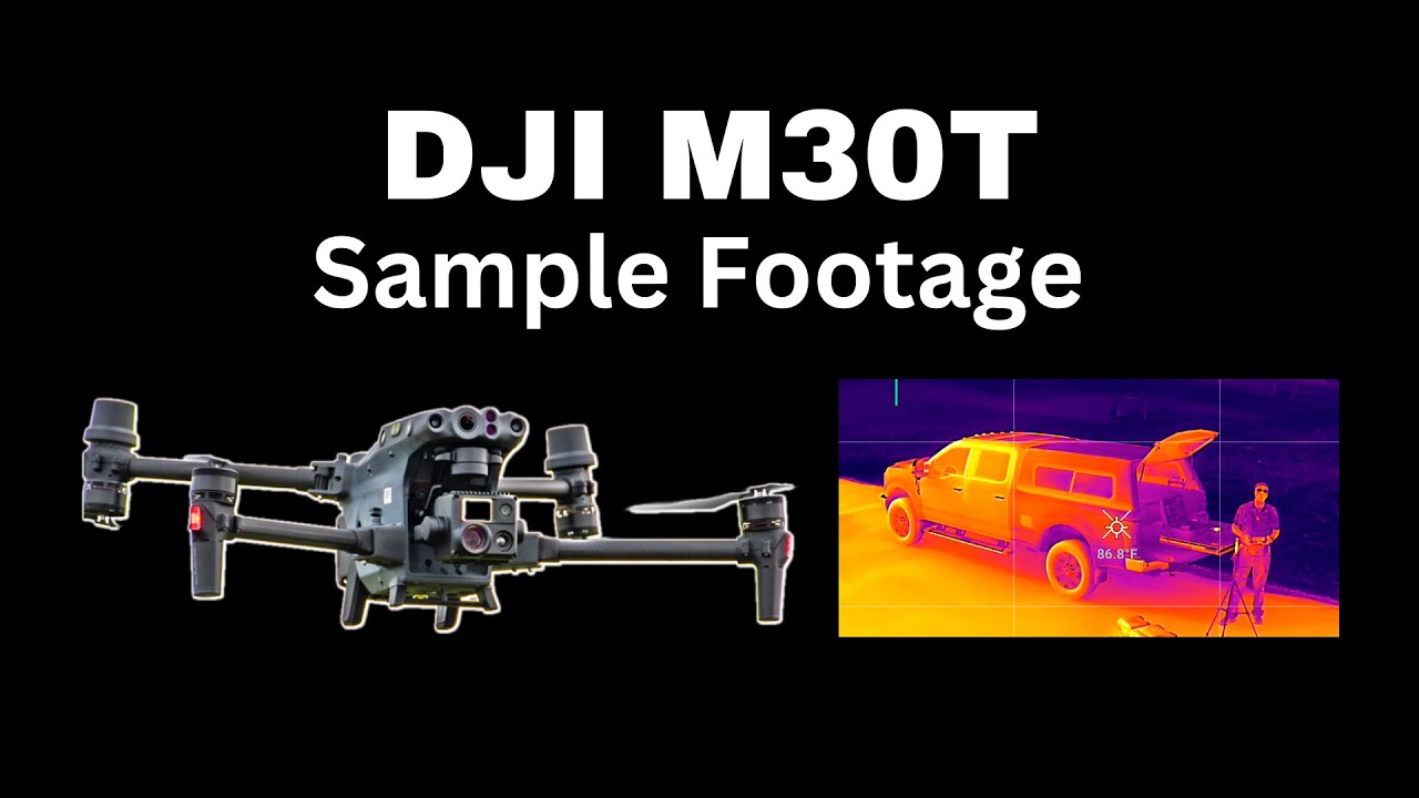 DJI M30T Sample Footage: Thermal and Zoom
