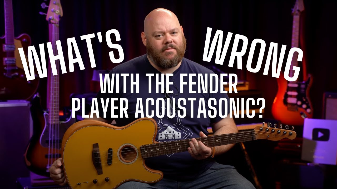 Что не так с гитарой Fender Player Acoustasonic Telecaster?