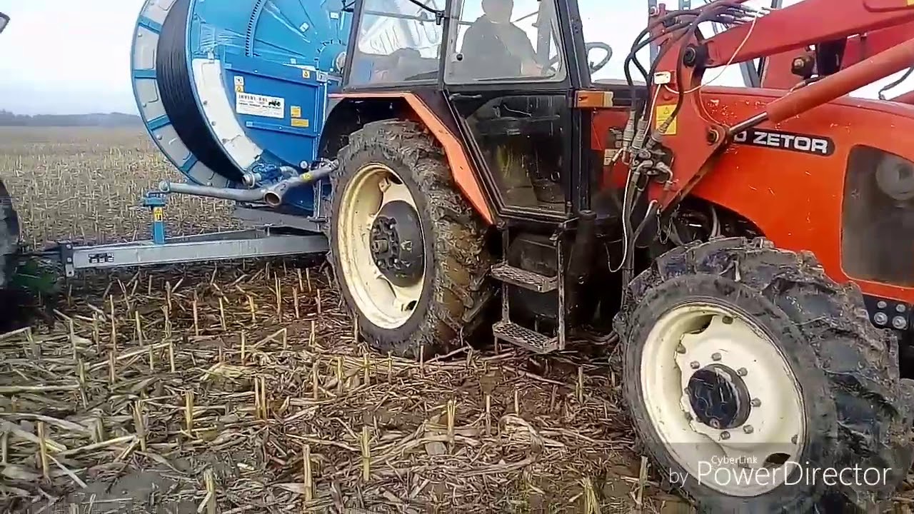Spuszczanie wody na zime z deszczowni OCMIS .