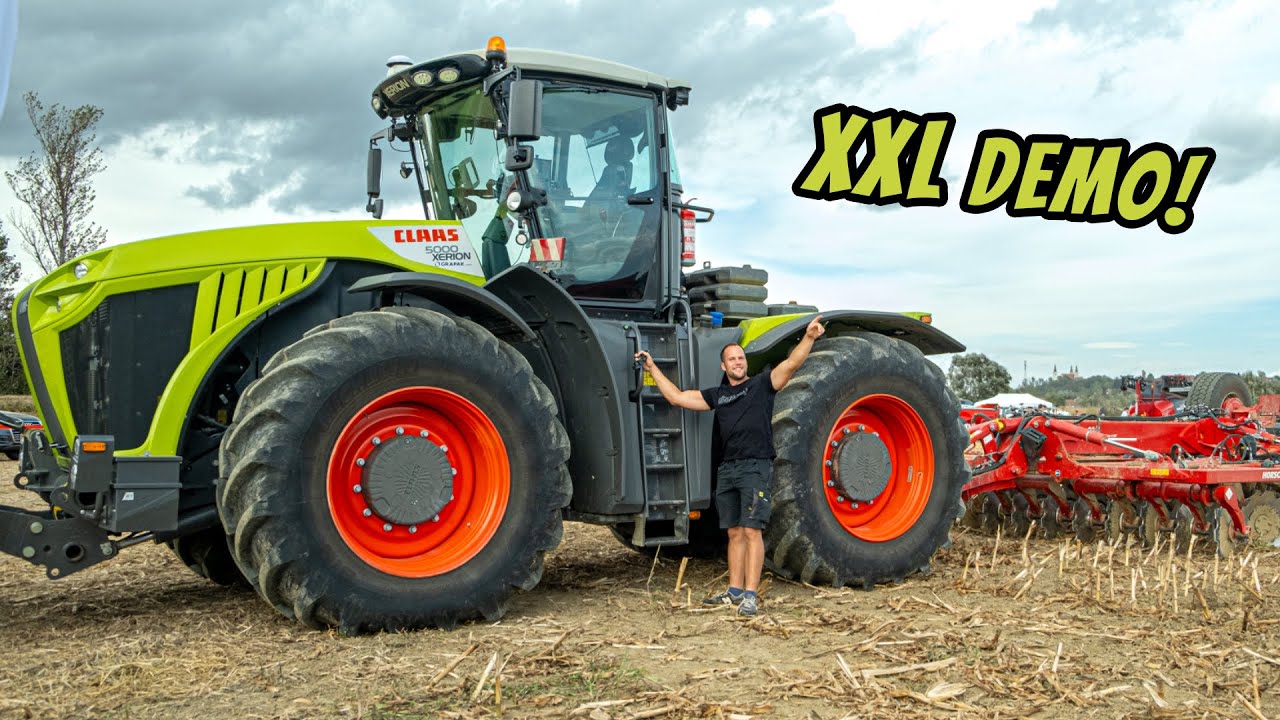 18 traktorjev v delu (s Horsch in Kverneland priključki)