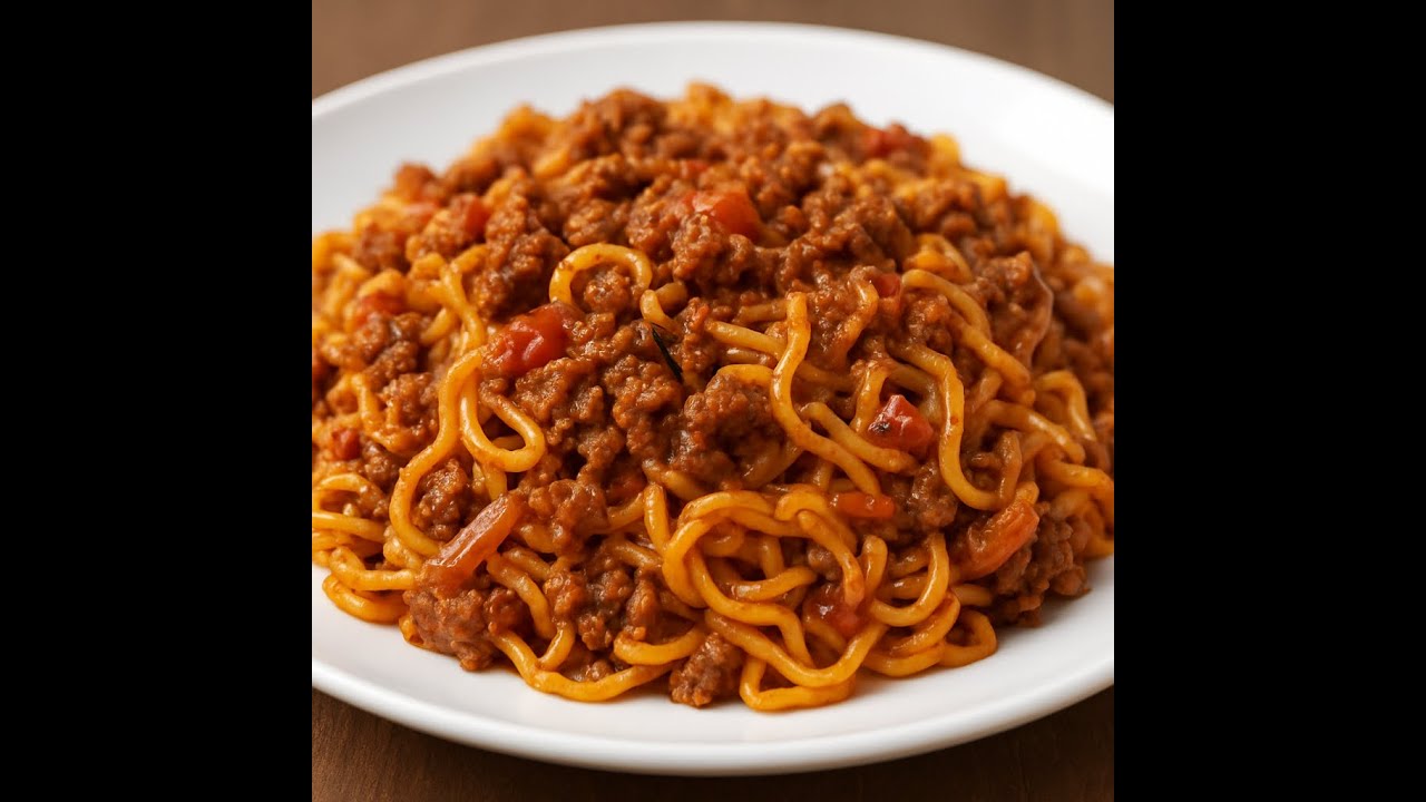My Go-To Beef Noodles Recipe! So Easy!