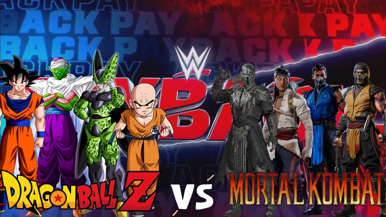 Team Dragon ball z V/S Team Mortal Kombat | Epic battle