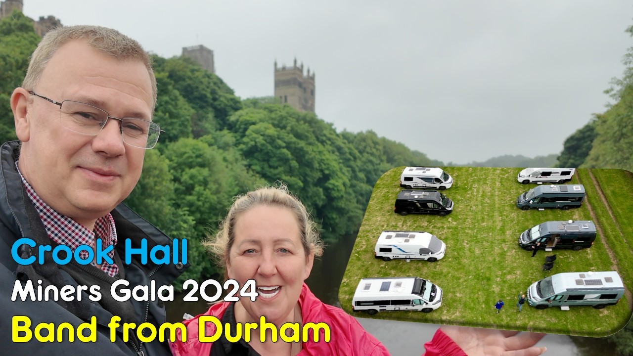 Кемпинг Durham Miners Gala и сады Crook Hall 2024