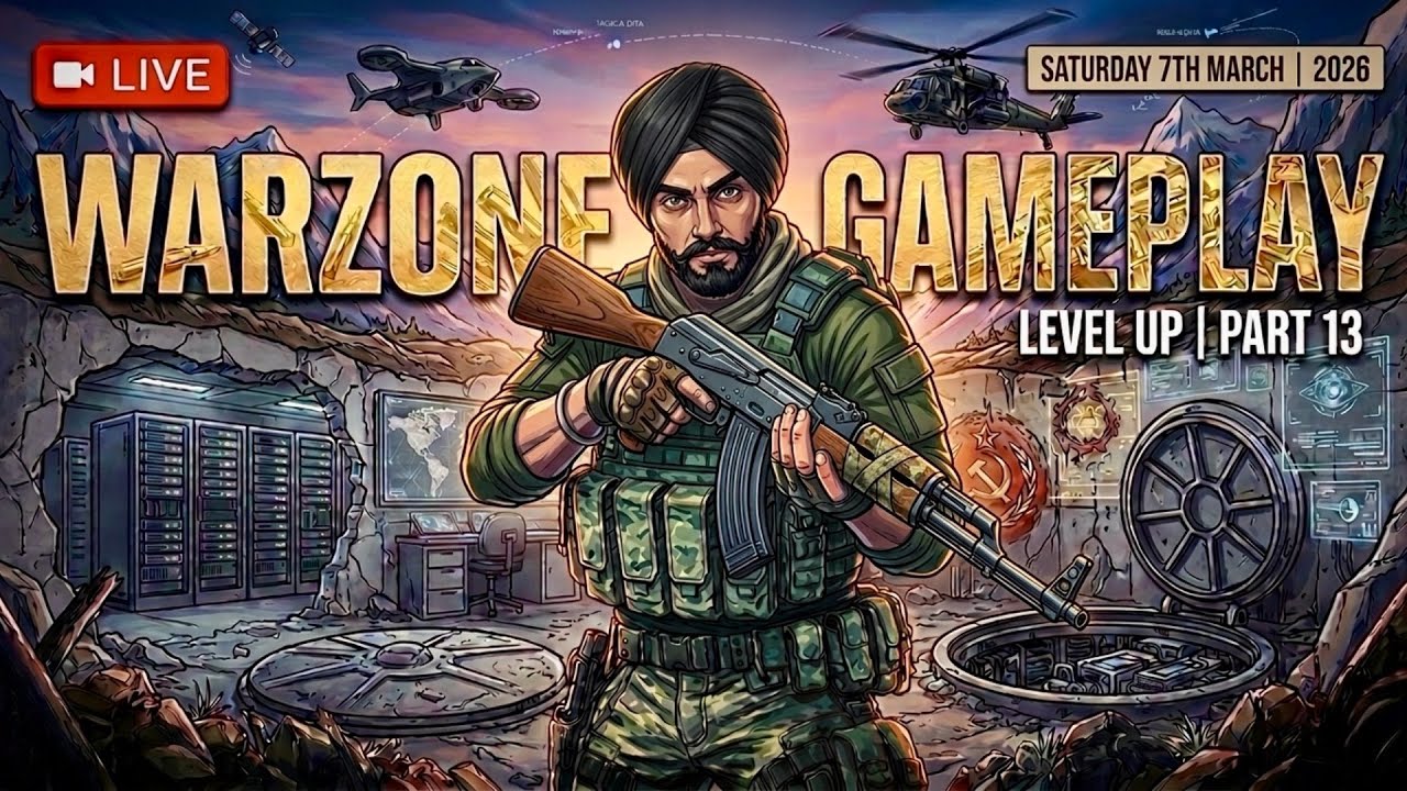 Warzone Gameplay for Level Up part 13 (Sat 7 Mar )