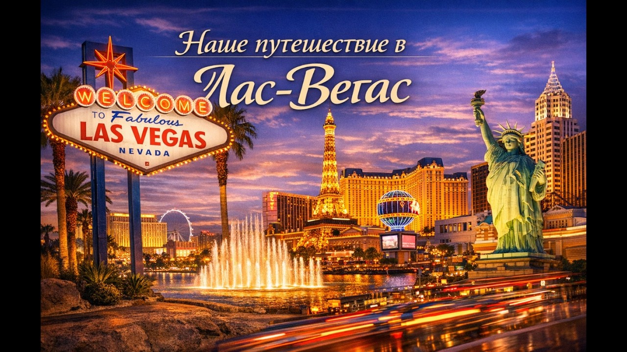Наше путешествие в Лас-Вегас.