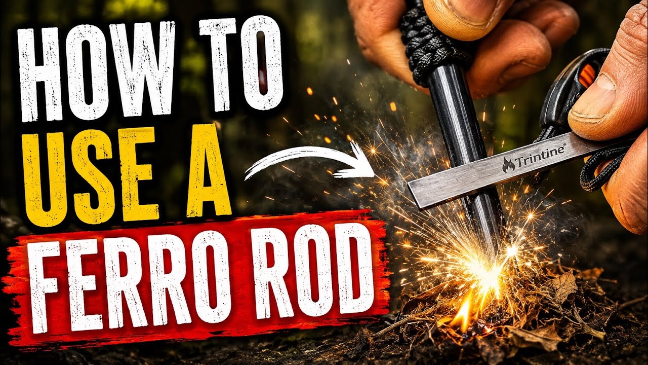 How to use a ferro rod 