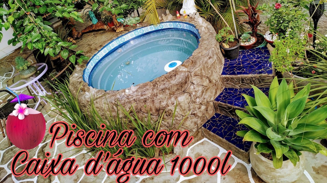 Piscina com Caixa d'água