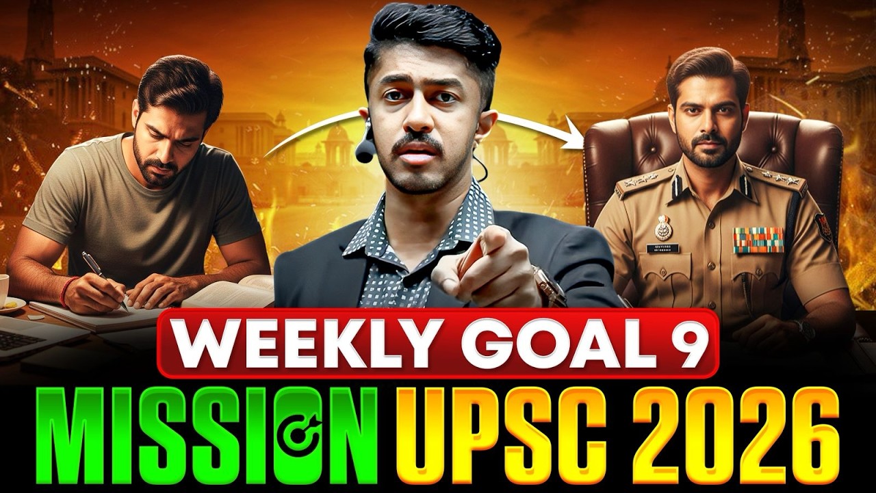 Weekly Goal 9 - Medieval History and Science & Technology 📖 | Mission UPSC 2026 🔥