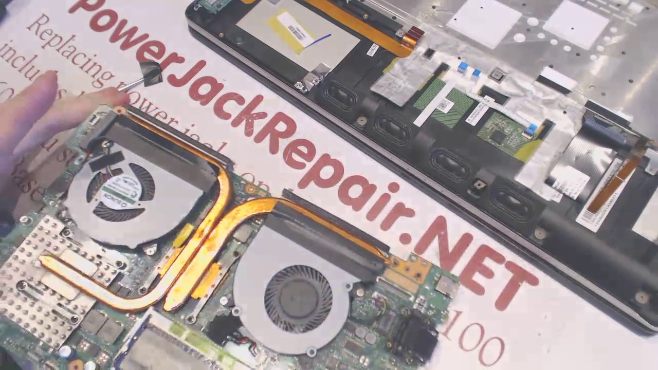 Asus n550j Laptop repair fix power jack problems broken dc socket input port