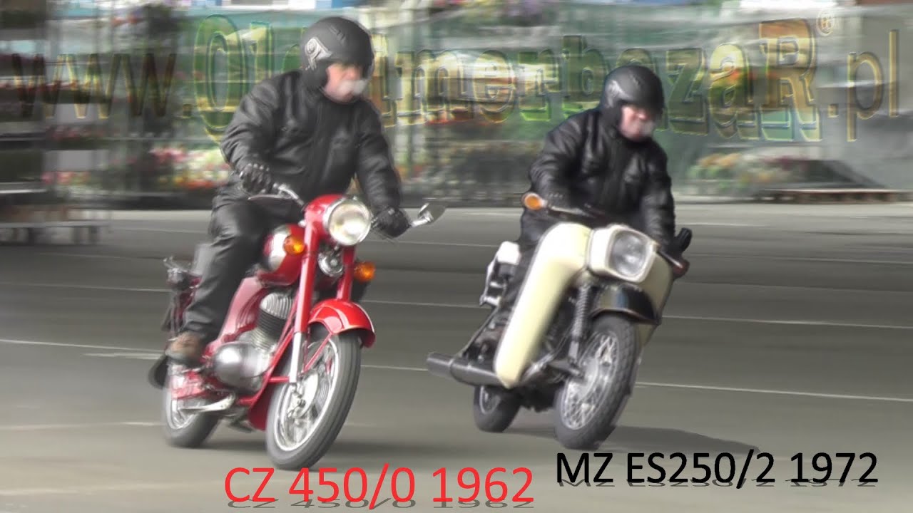 OldtimerbazaR ~ CZ 450/0 i MZ ES250/2 - opowiadają Józef i Roland Grosz