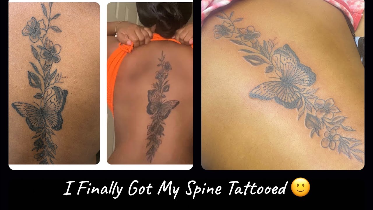 All About Getting A Spine Tattoo!!🤍🤍