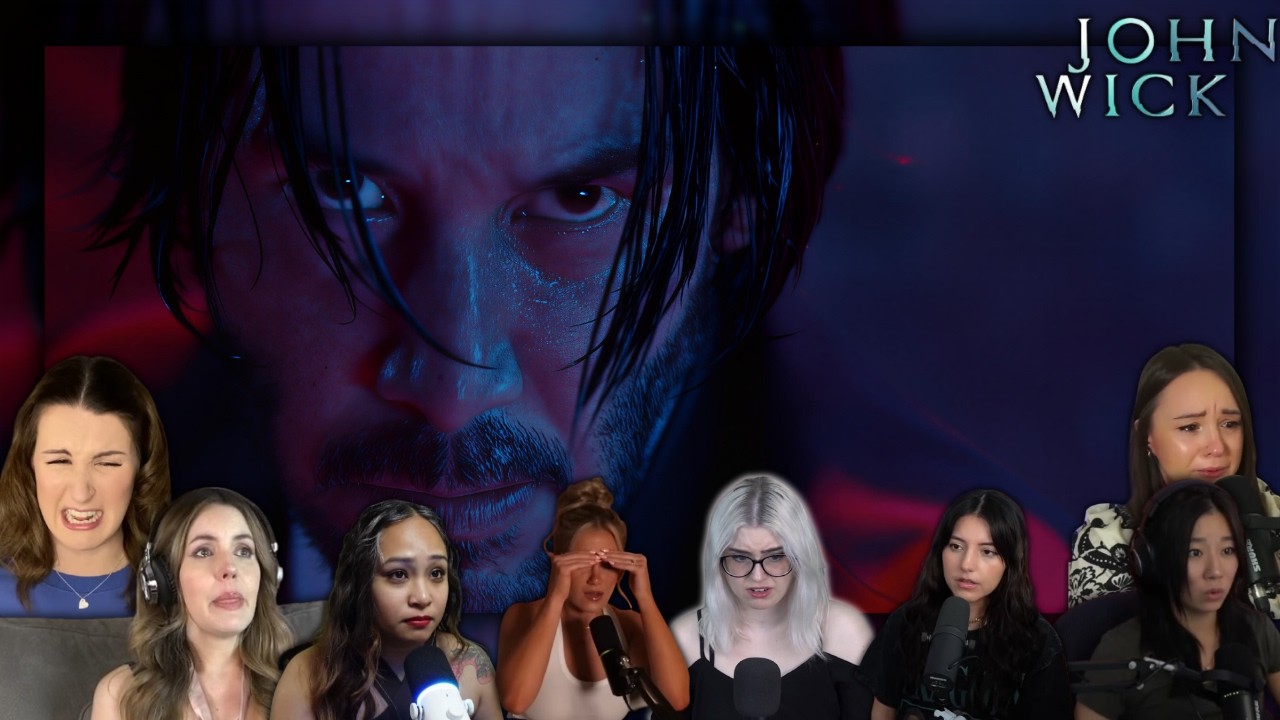 “THIS MAN IS SCARY…” Girls React to John Wick Club Scene | First Time Reaction