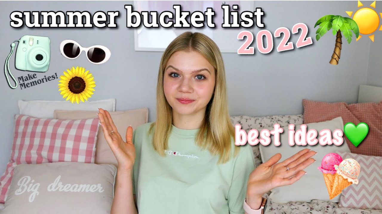 summer bucket list 2022! co fajnego można porobić w wakacje?☀️🌴