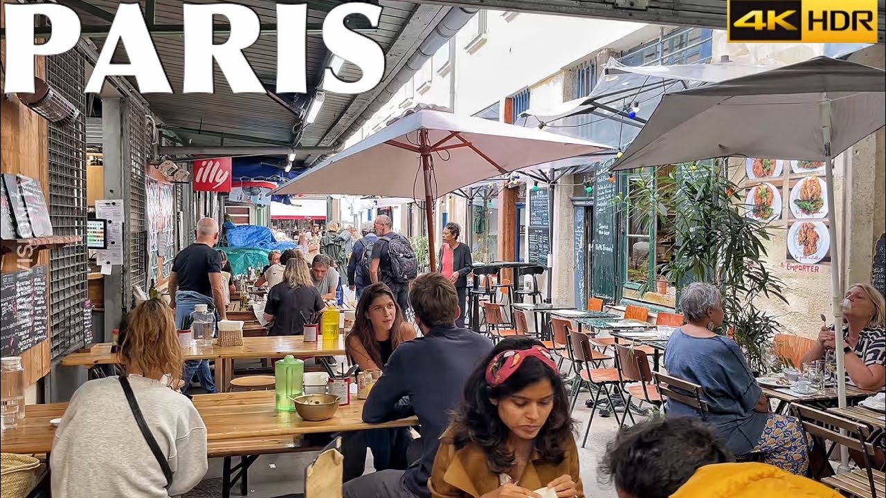 🇫🇷[PARIS 4K] WALK IN PARIS "MARCHÉ DES ENFANTS ROUGES" (4K 60FPS VERSION) 06/SEPTEMBE/2023
