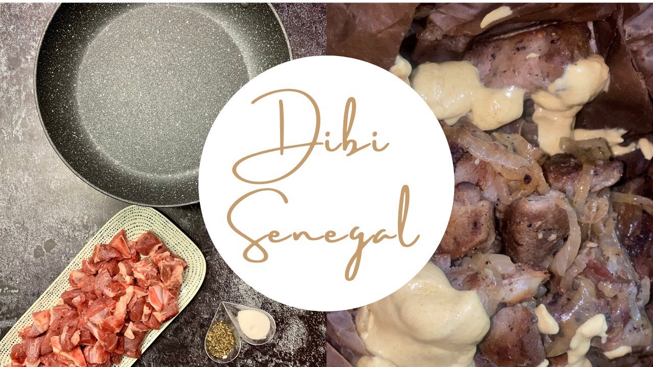 Dibi du Sénégal fait maison en 3 étapes simples