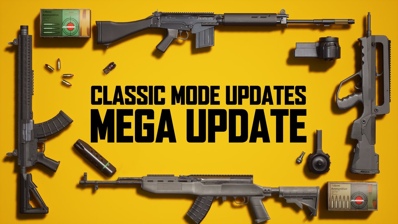 PUBG MOBILE | 400 CLASSIC GAMEPLAY MEGA UPDATE PV