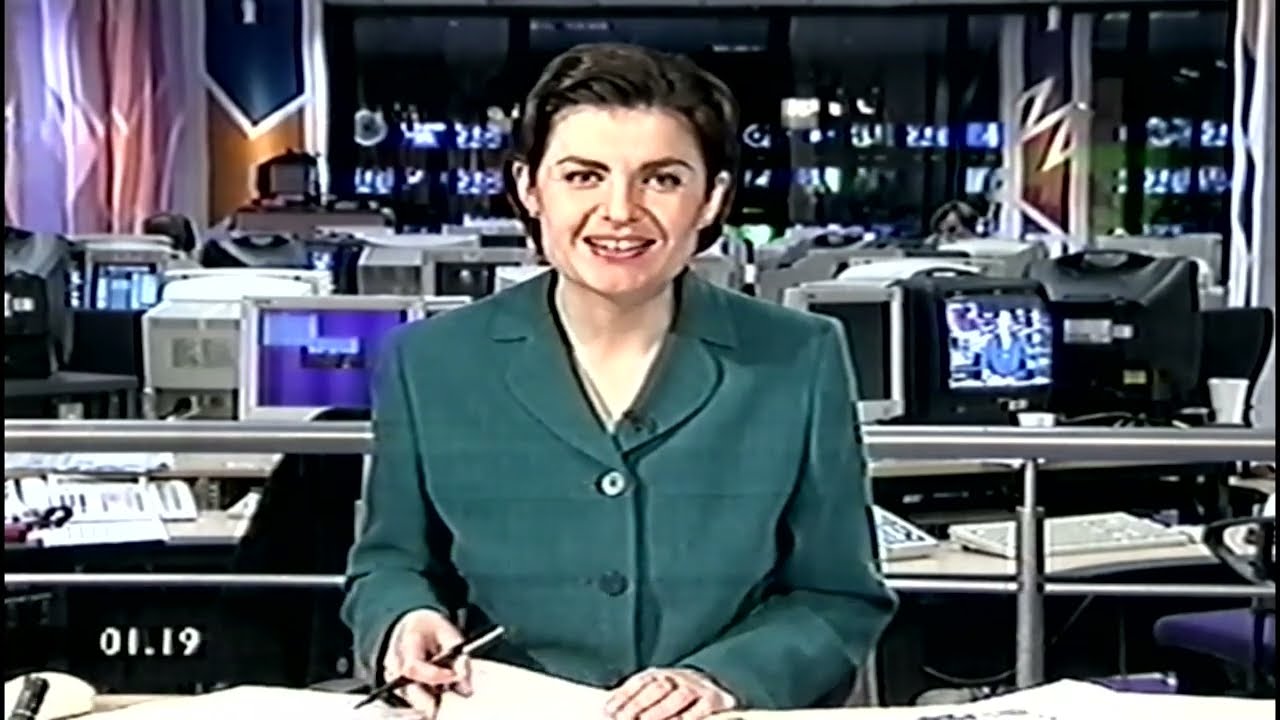 bbc one into bbc news 24 Friday 3rd July 1998 vhs poor glitchy