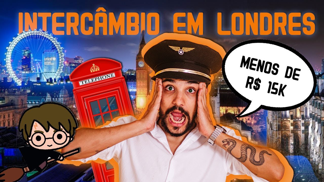 INTERCÂMBIO BARATO EM LONDRES - COM VALORES REAIS!