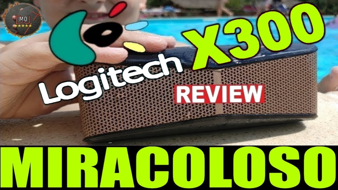 📻LOGITECH x300►QUESTA CASSA BLUETOOTH E' MIRACOLATA (Recensione ITA)