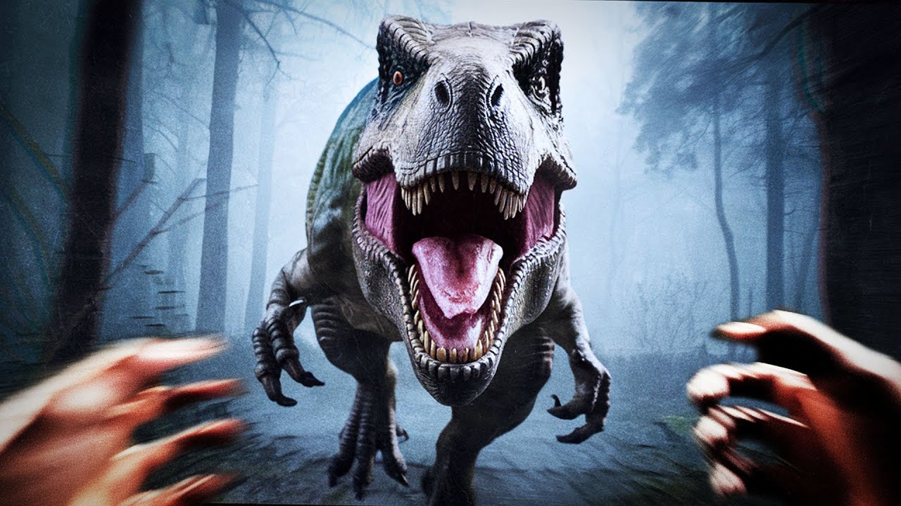 HORROR Z DINOZAURAMI w którym TYRANOZAUR poluje na CIEBIE