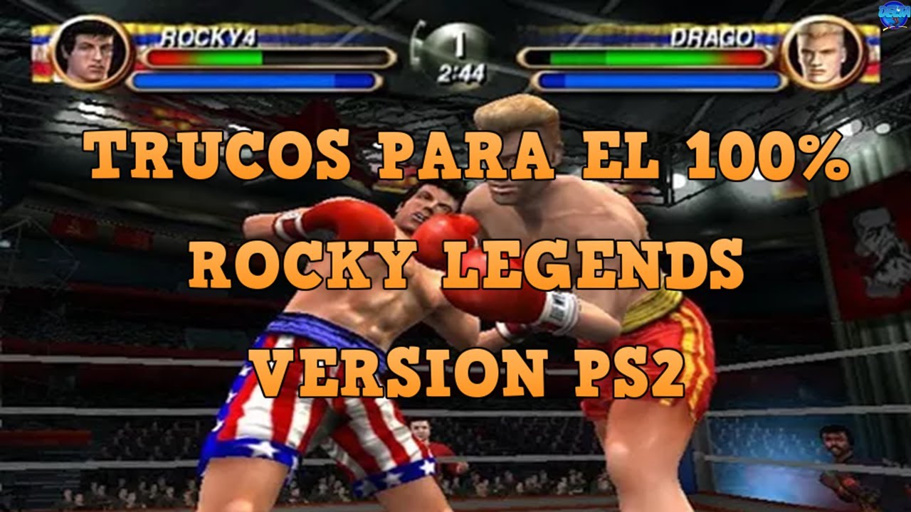 TRUCOS PARA EL 100% ROCKY LEGENDS PS2