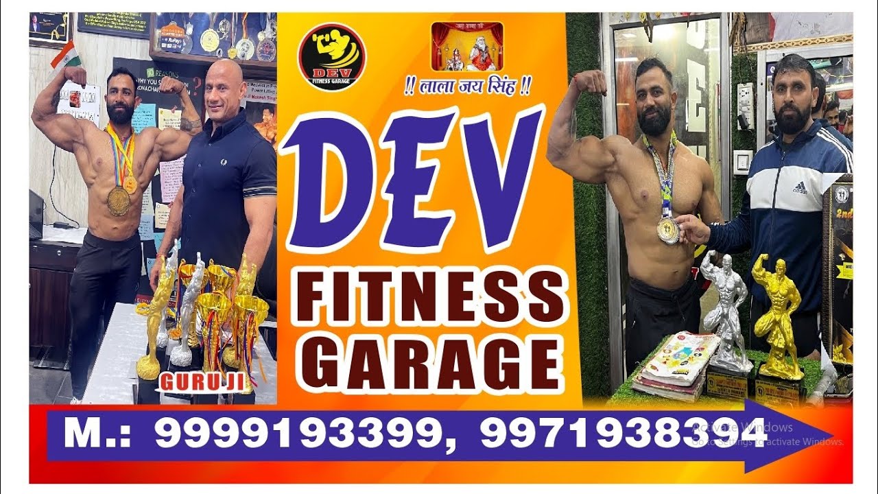 DEV FITNESS GARAGE 🏋‍♂️💪|| GYM OPENING || #gym #viral #trending 