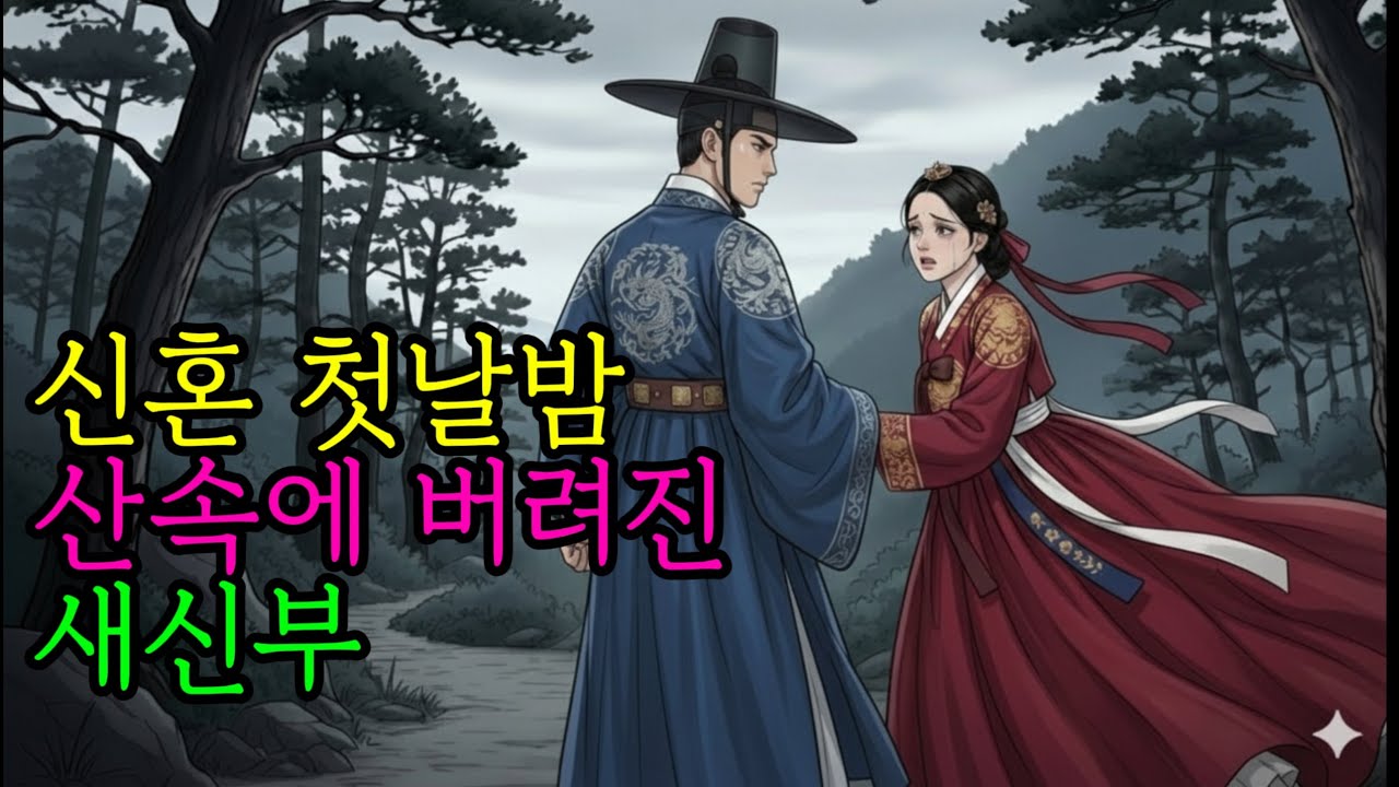 신혼 첫날밤 산속에 버려진 새신부