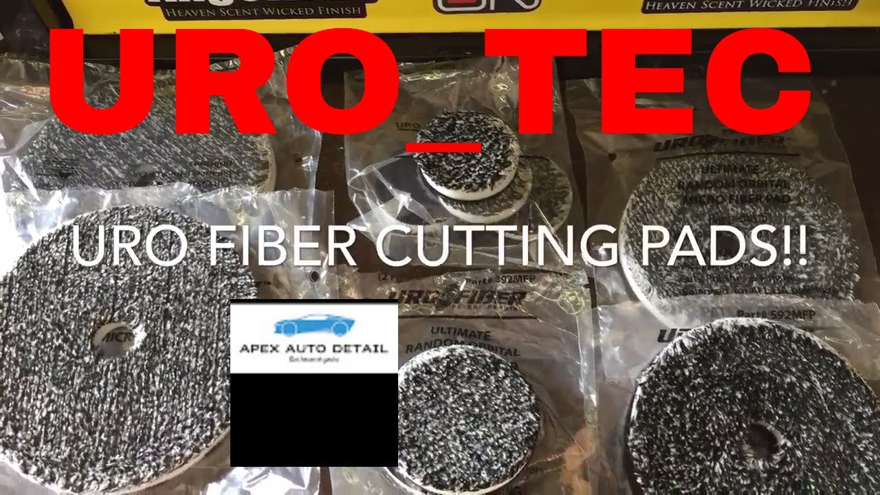 Buff and Shine Unique URO-TEC MICROFIBER PADS!!! One Pad to Both Correct and Finish!!!