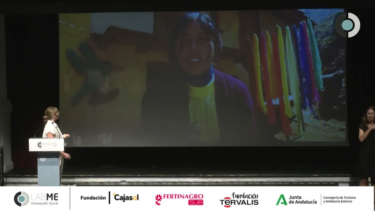Sara Mitchell. Representante en España de la ONG peruana Amantaní.