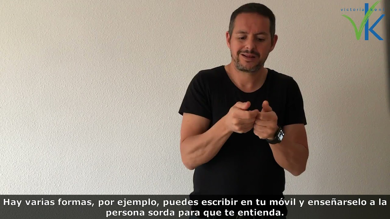 personas sordas y lengua de signos