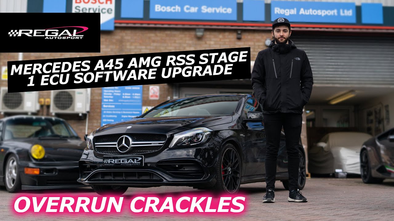 AMG A45 Stage 1 RSS Custom ECU Software with Overrun Crackles [+63+ & +70lbfts]