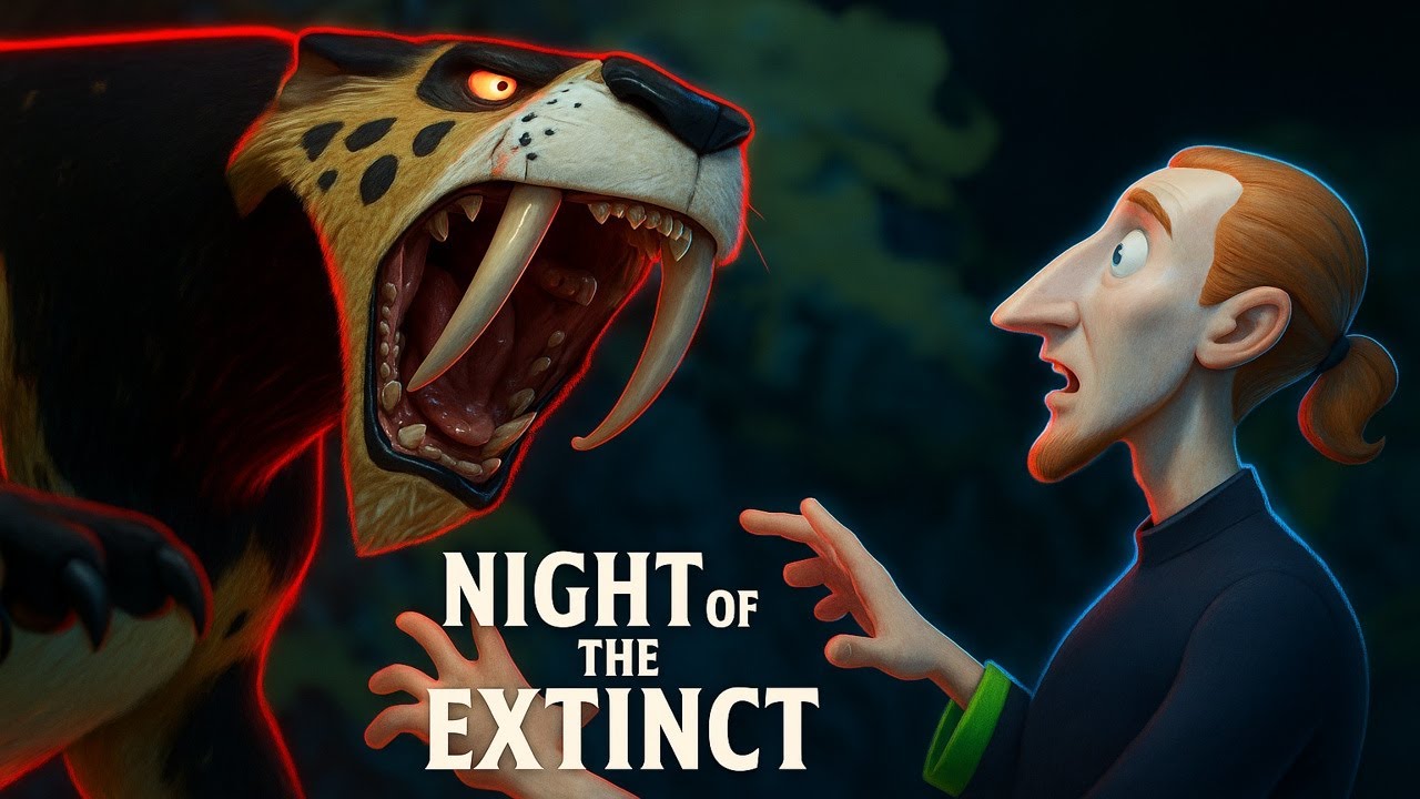 மக்களே🦴😱I Found a 10,000-Year-Old SABER BEAST in the Museum 🏛️ – NIGHT OF THE EXTINCT!! 🐯🦖