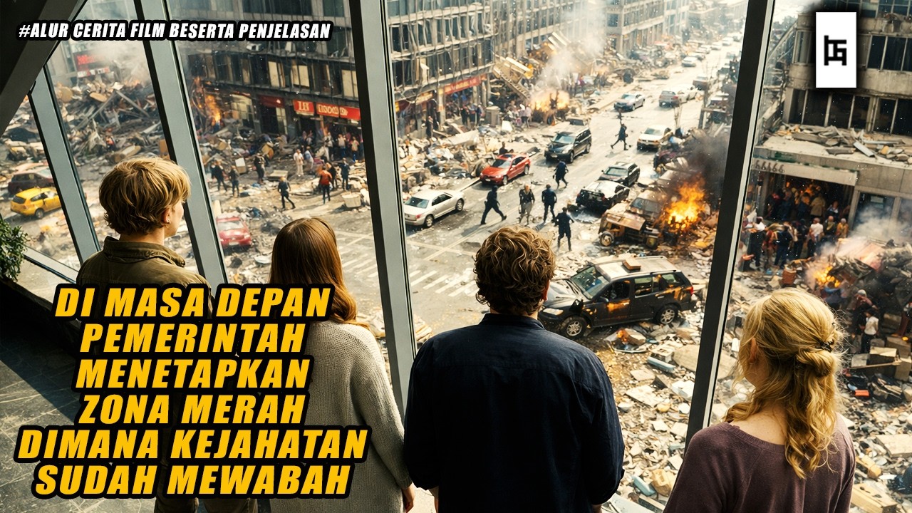 DI MASA DEPAN, ZONA TERLARANG DITETAPKAN, KARENA KEJAHATAN TAK MAMPU DIKENDALIKAN - ALUR CERITA FILM