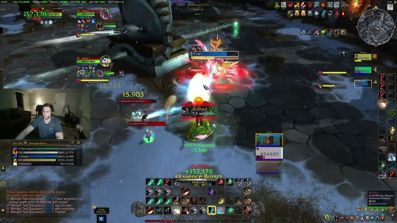 Rank 1 in the World XP World of Warcraft 6-0 High Rated Solo Shuffle as Devastation Evoker