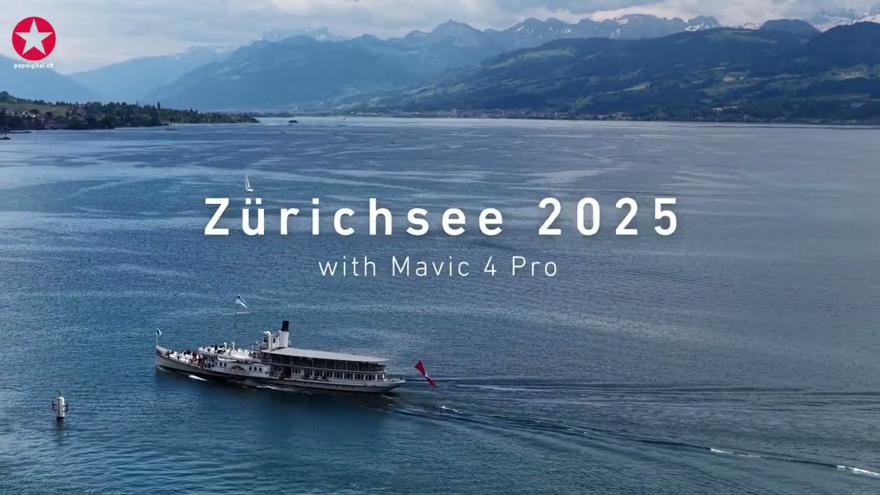 Zürichsee 2025 - Seeschifffahrt - DJI Mavic 4 Pro