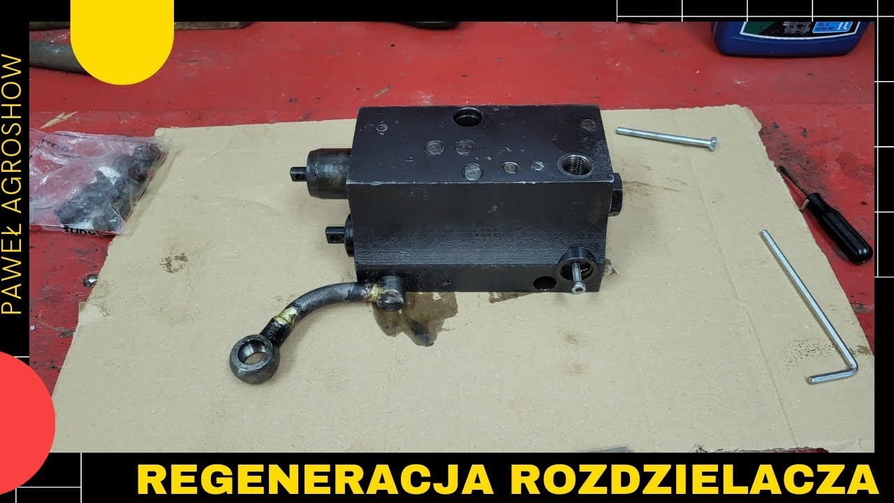 Samodzielna Regeneracja Rozdzielacza Hydrauliki w URSUSIE C 360 3p